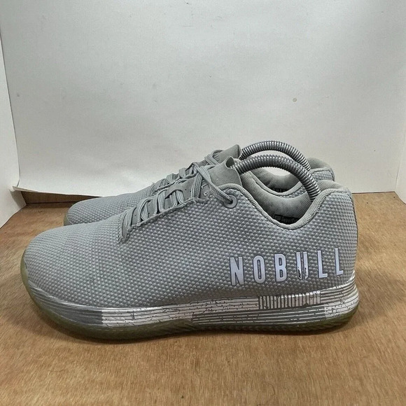 NO BULL Women Size 9.5 Grey SuperFabric Trainers Running Shoes - Picture 3 of 10